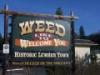 Weed sign